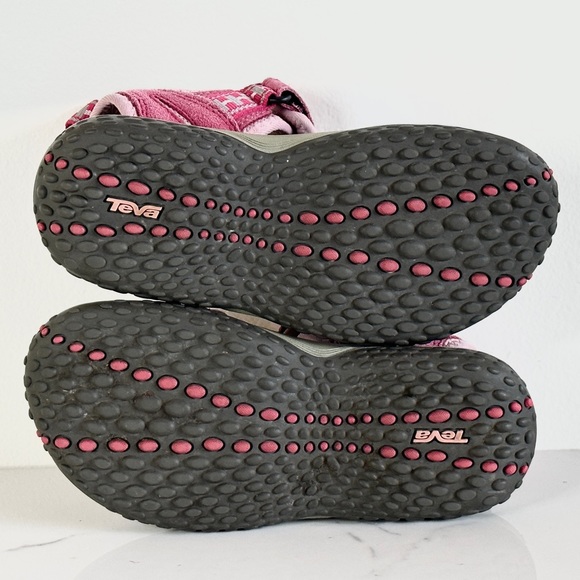 Teva Spoiler 2K Sport Sandals Pink Little Girl 2 Style 6202 Honeysuckle - Picture 4 of 8